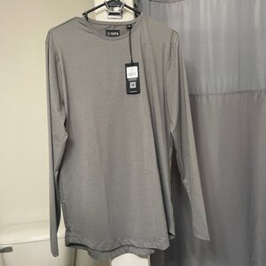 Cuts AO LS Crew Curve WOLF/SAGE (2) MED